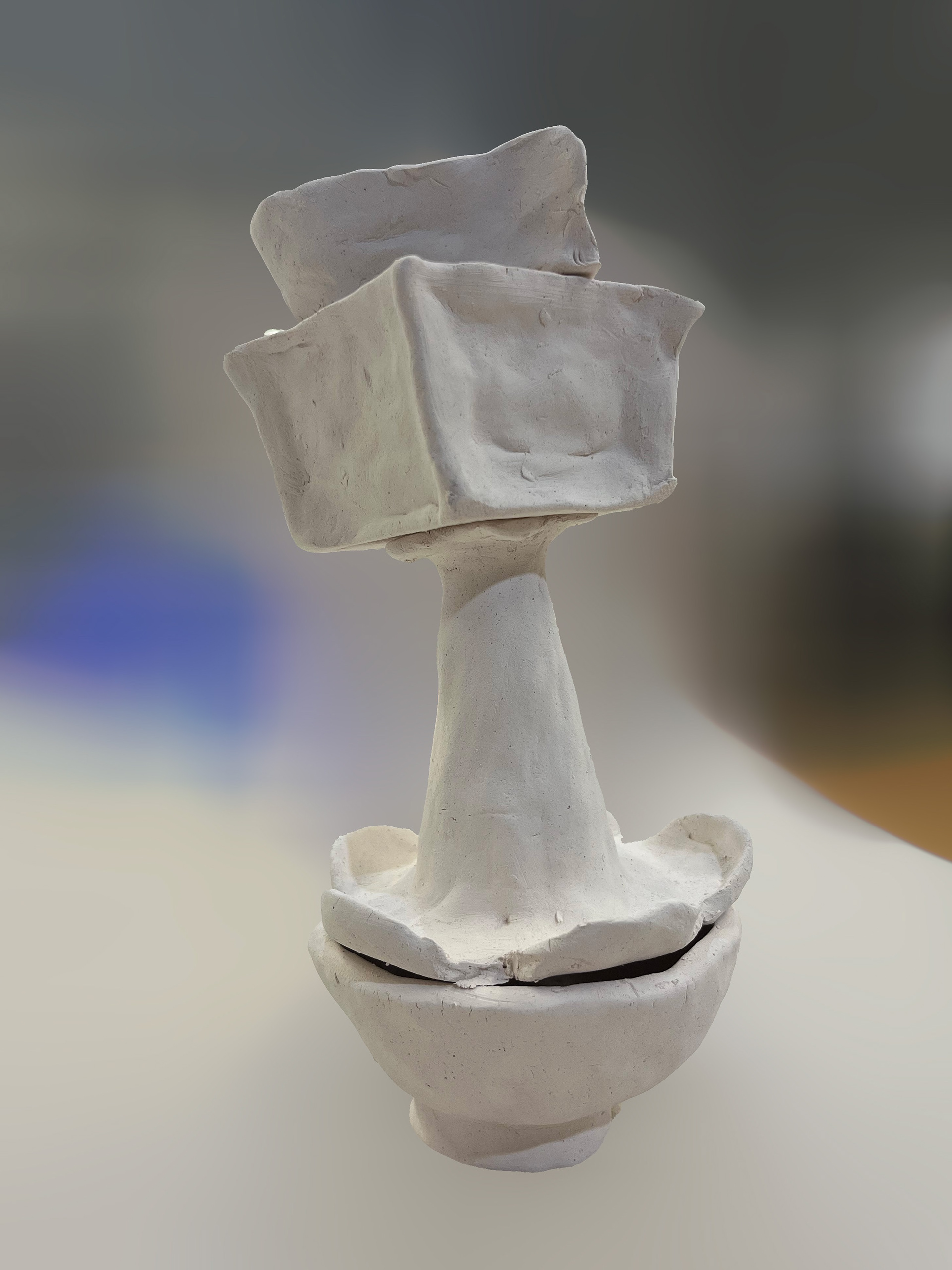 Pinch Pot Tower (Bisque Fired)