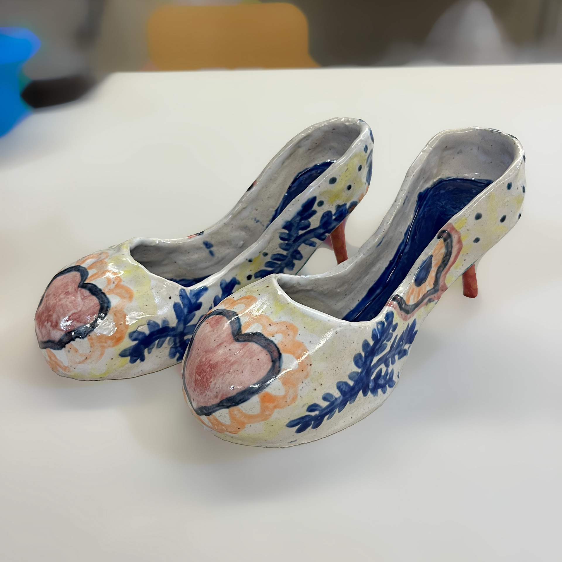 Glazed Heels: Right View