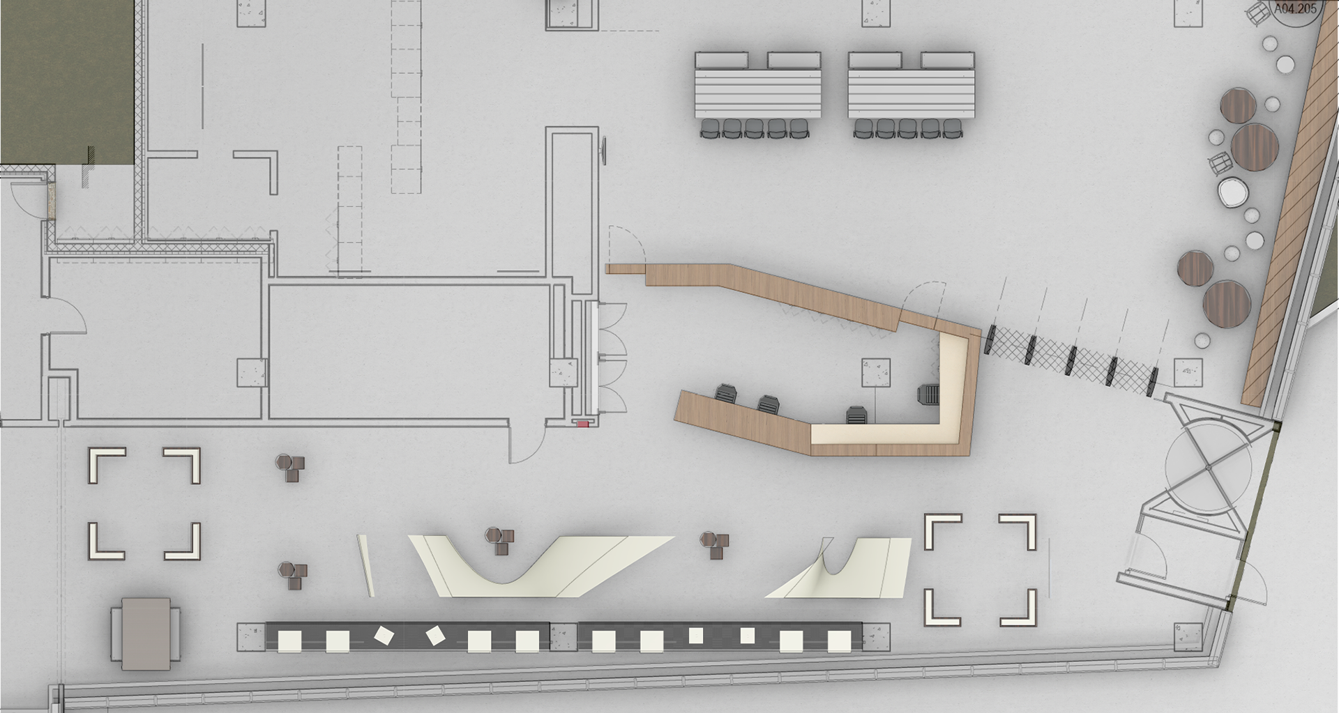 Rendered Floor Plan