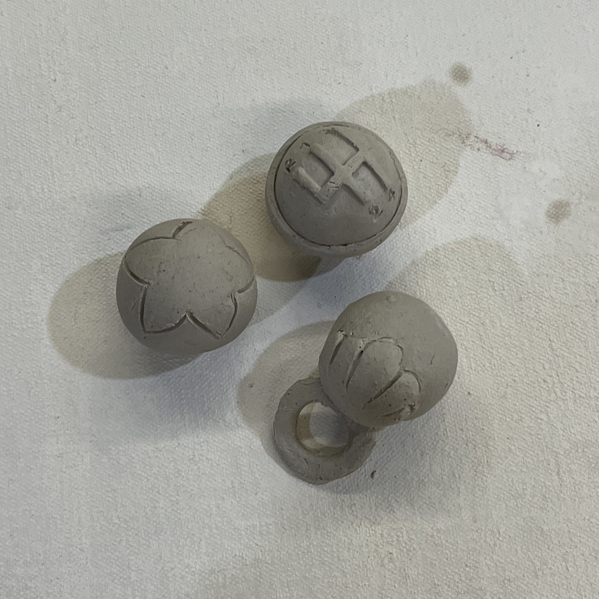 Ghost Eyes from the movie Coraline: Greenware