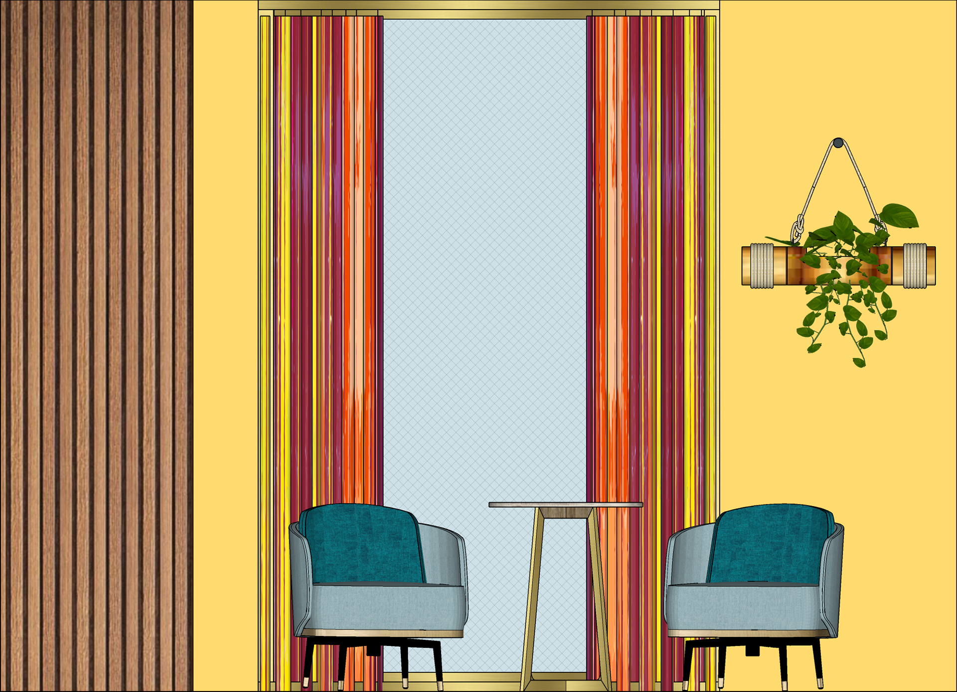 King Guestroom: Window Wall