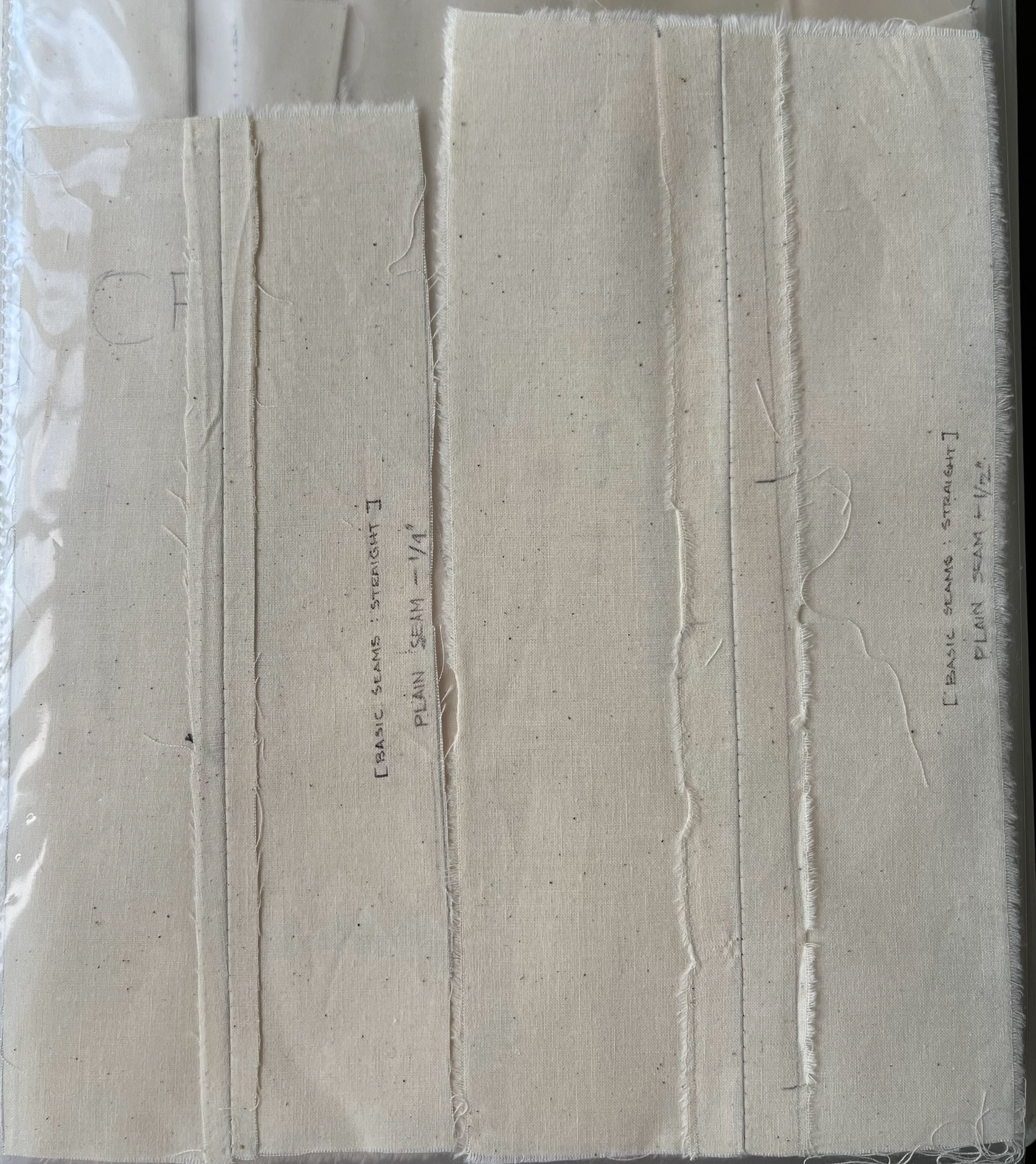 Basic Seams: Straight Seams