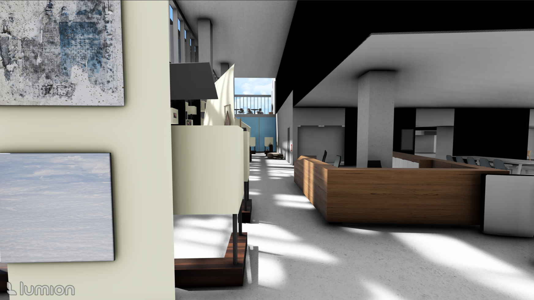 Interior Perspective 1: Main Entrance
