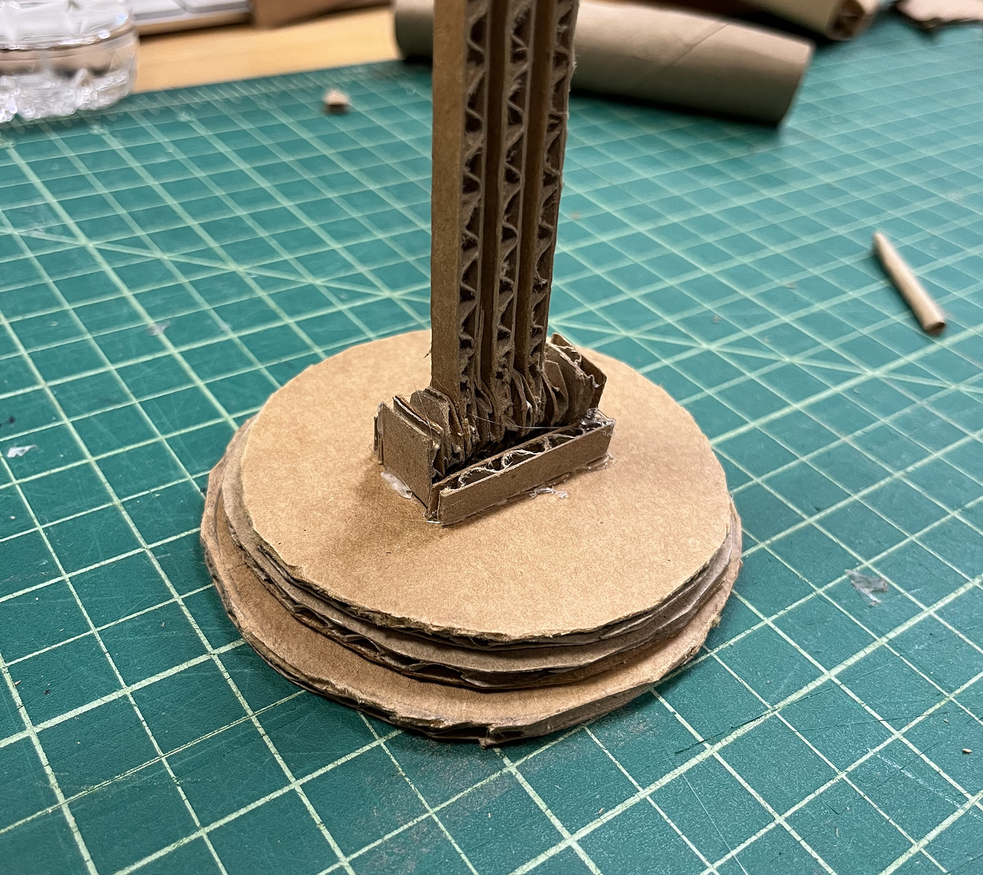 Base of desk lamp
