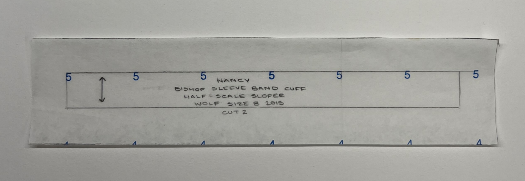 Bishop Sleeve Band Cuff