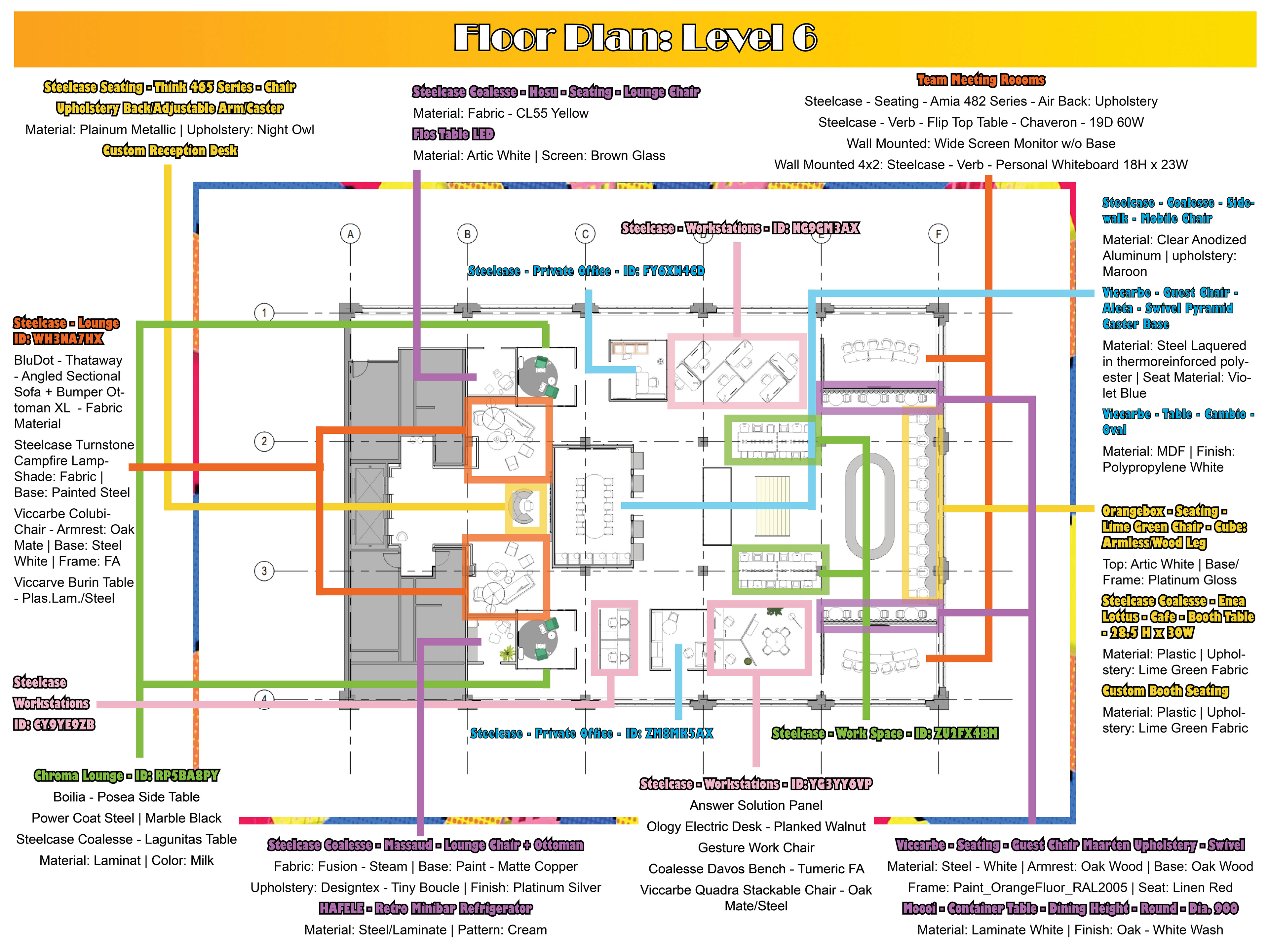 Annotated Floor Plan: Level 6