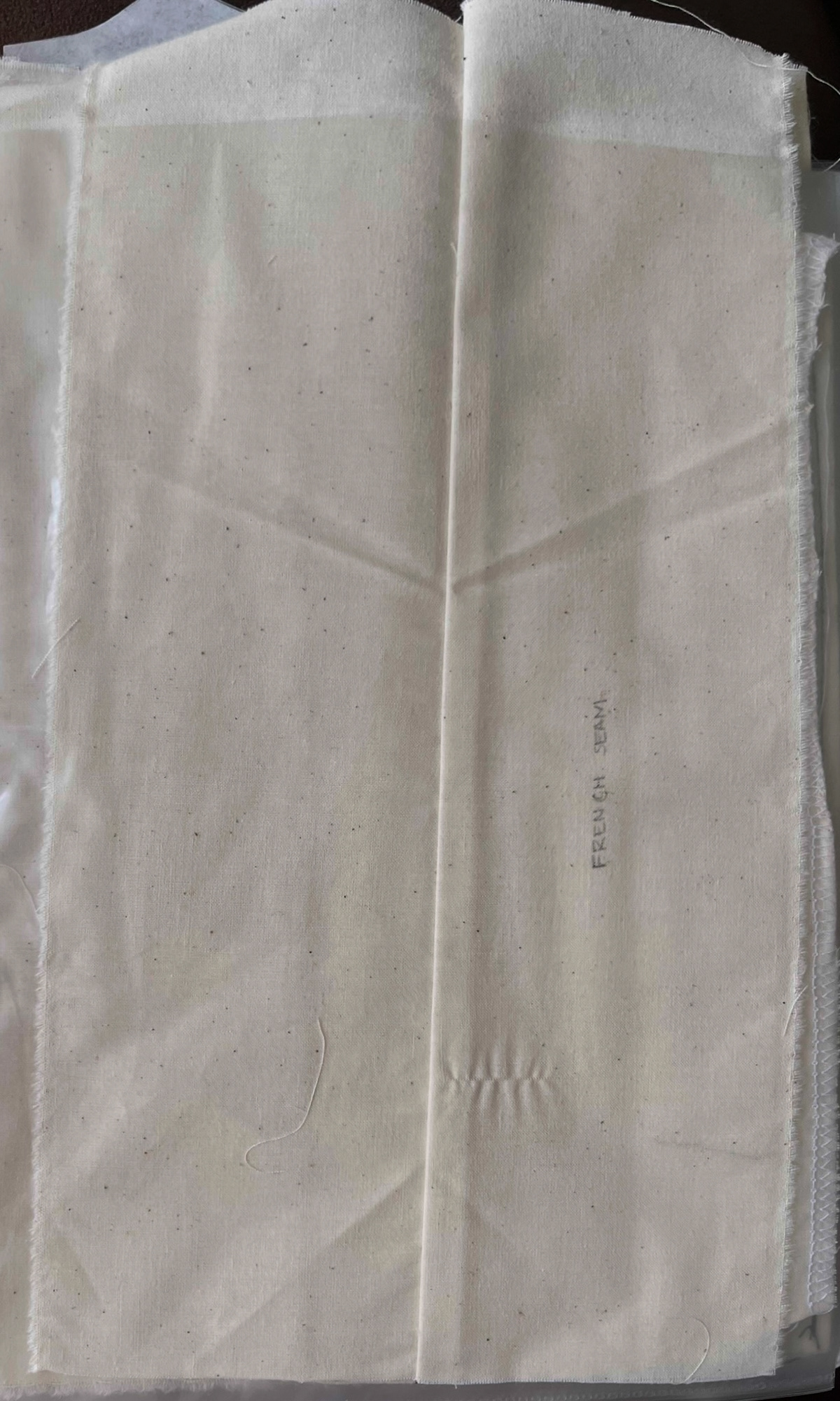 Seam Finishings: French (Front)