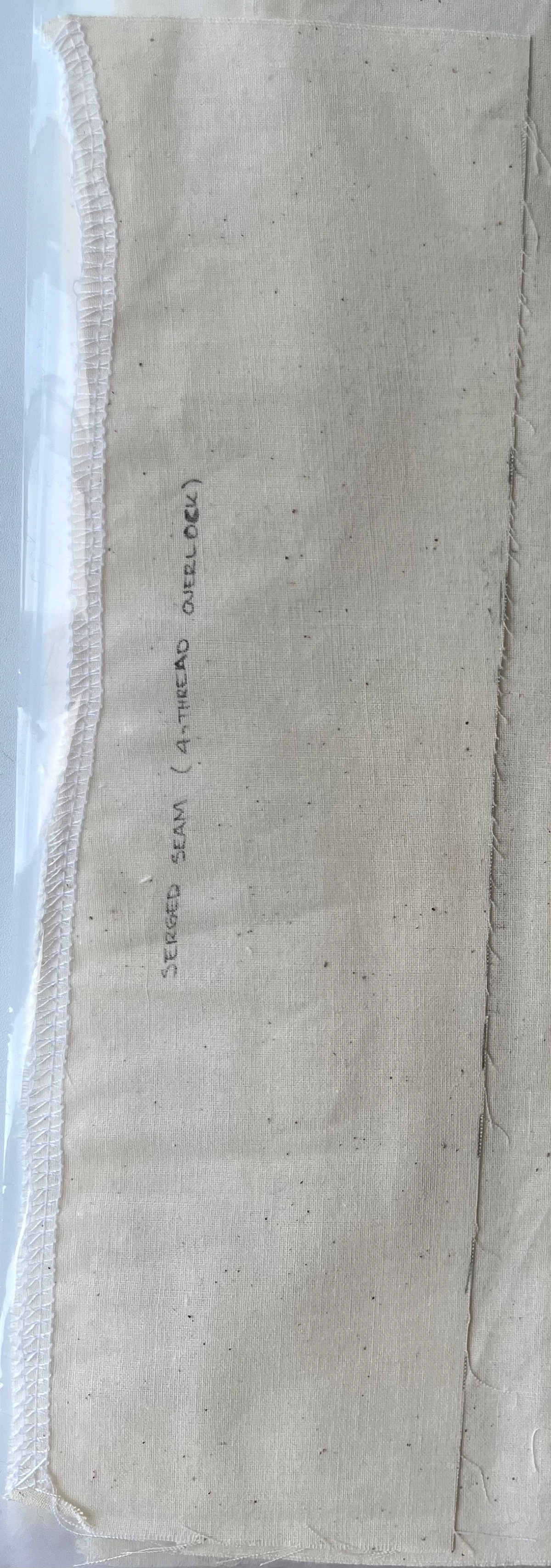 Seam Finishings: Serged