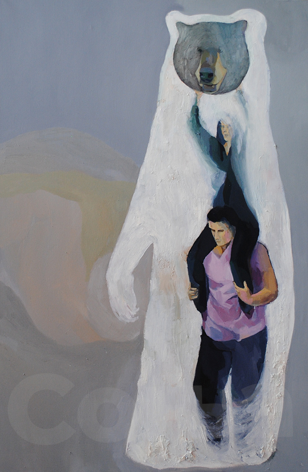 "Safe", 100x150, oil on canvas