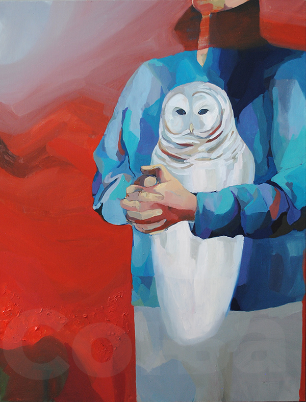 "Face", 100x120, oil on canvas