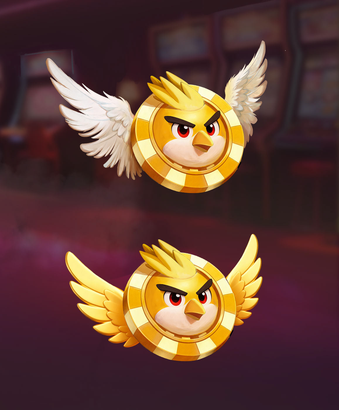 Casino Cashy Bird Character