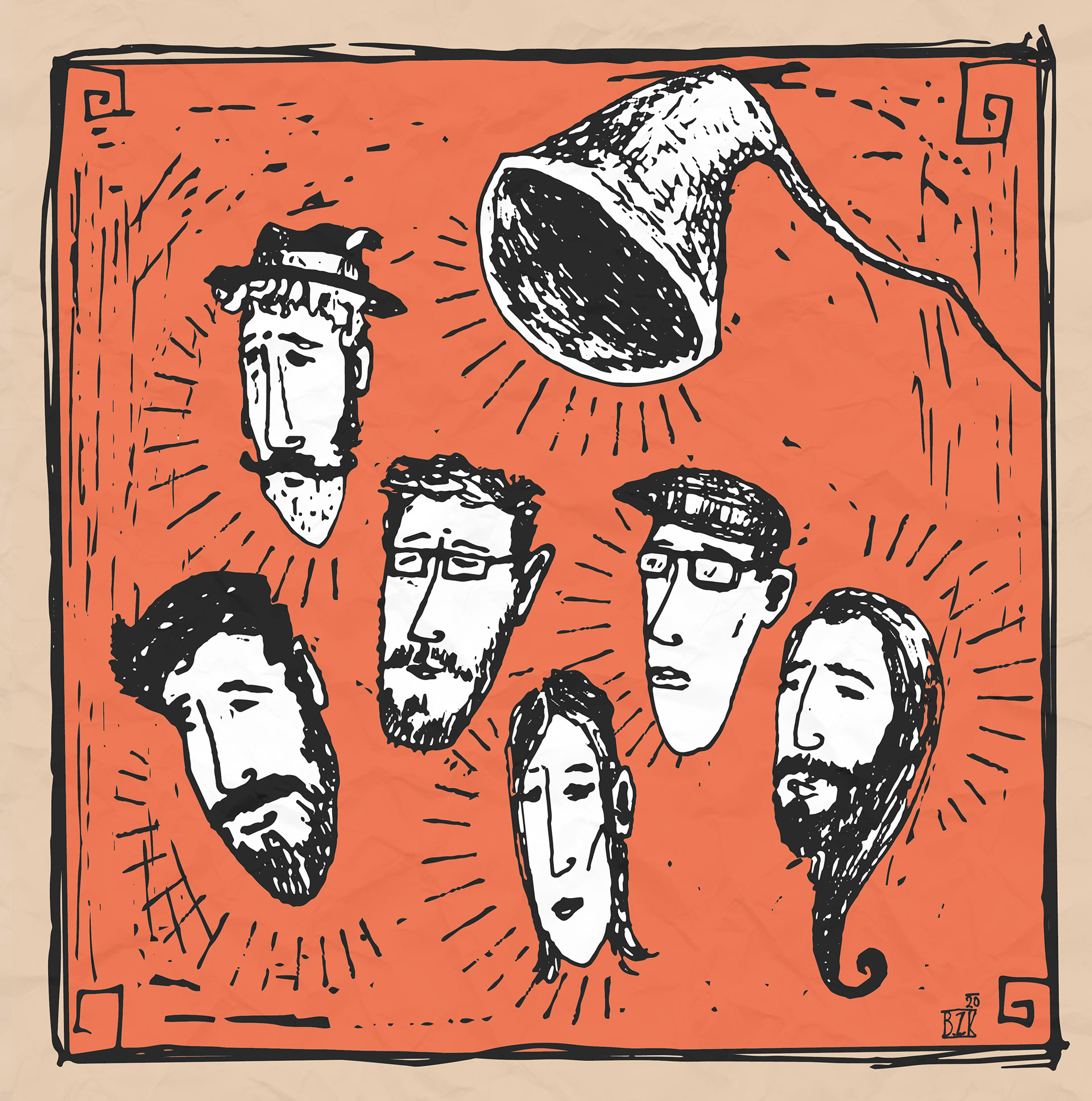 Record cover, 2020