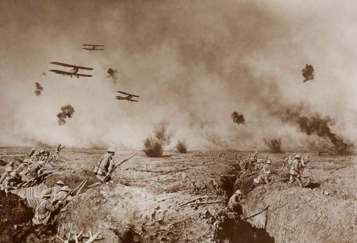 Capt. Frank Hurley, An episode after the Battle of Zonnebek, 1918 © State Library of New South Wales