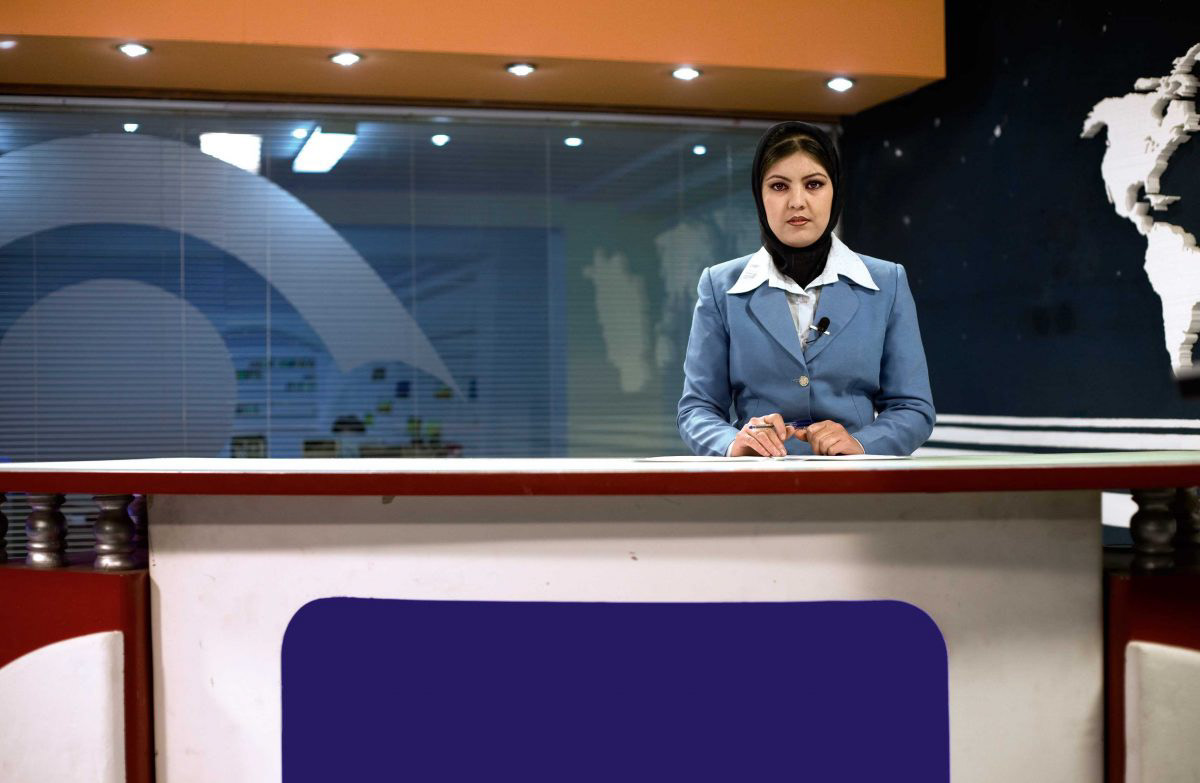Habiba, Newscaster © Asef Ali Mohammad