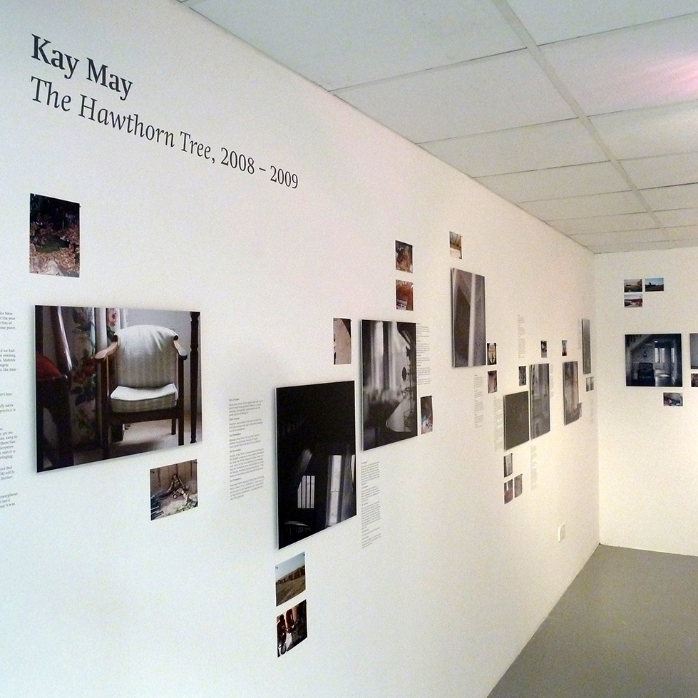 The Hawthorn Tree by Kay May installed at UH Galleries 2014 © Pippa Oldfield and Impressions Gallery