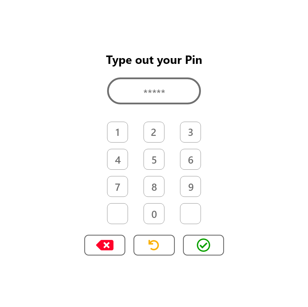 Pin Pad