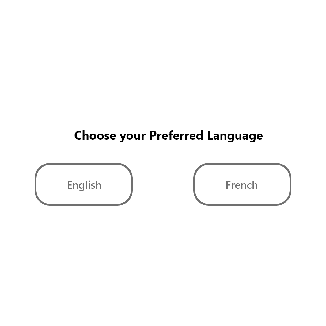 Language Selection