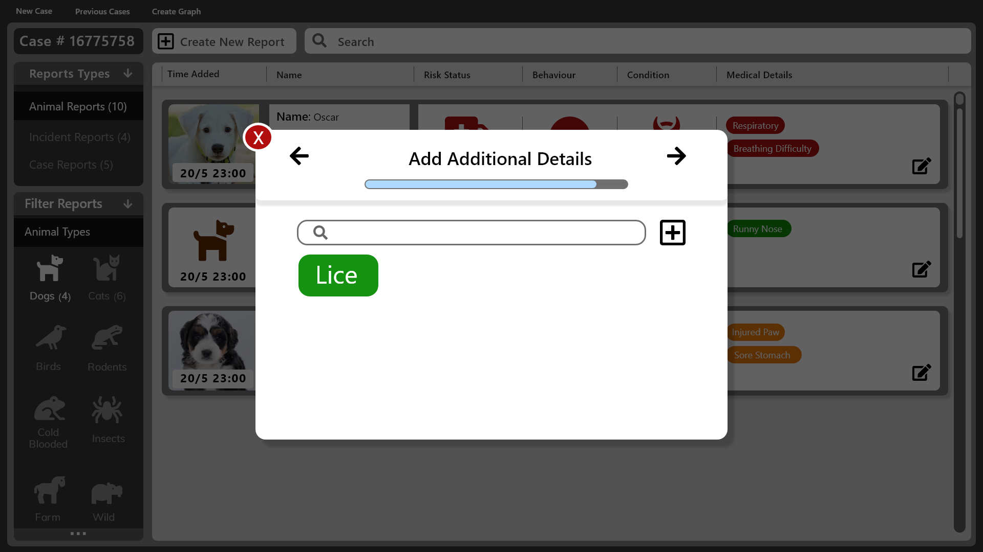 Add Additional Details - List