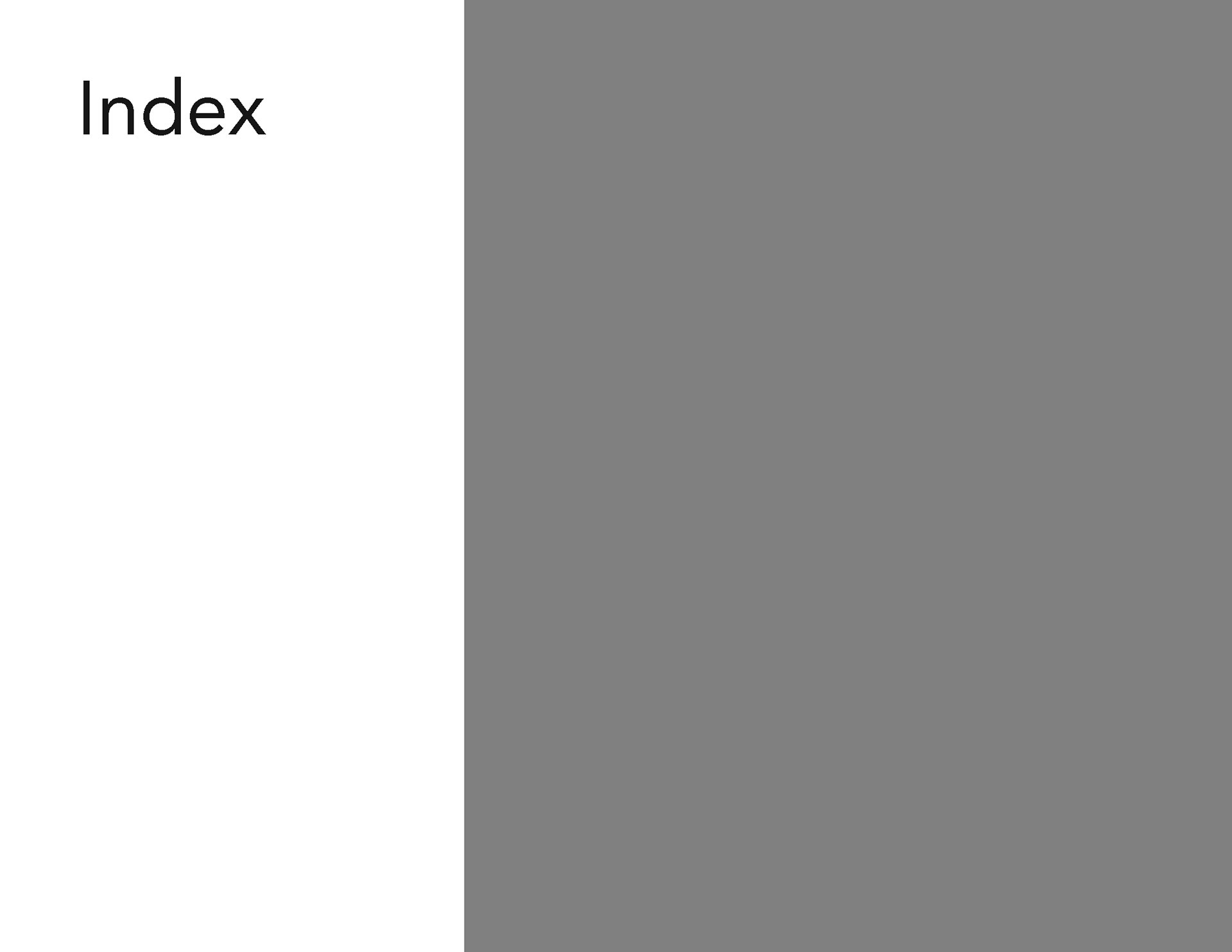 Index
