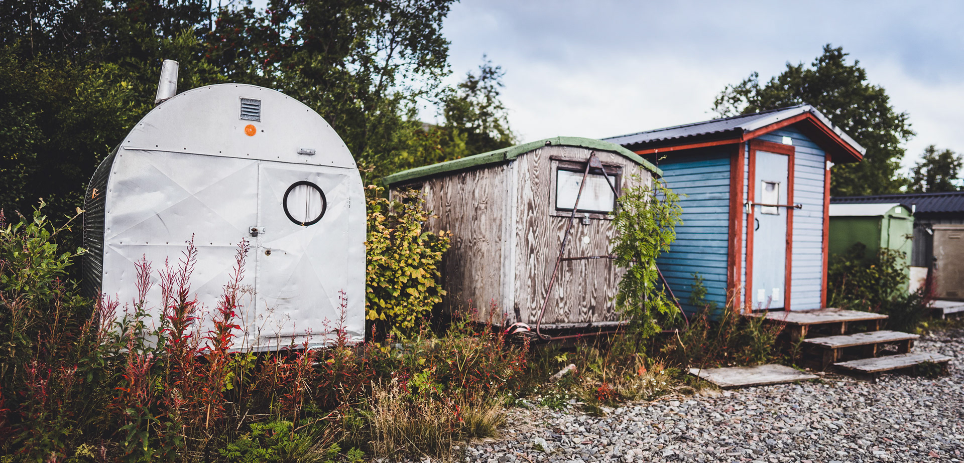 Fischerhütten in Abisko