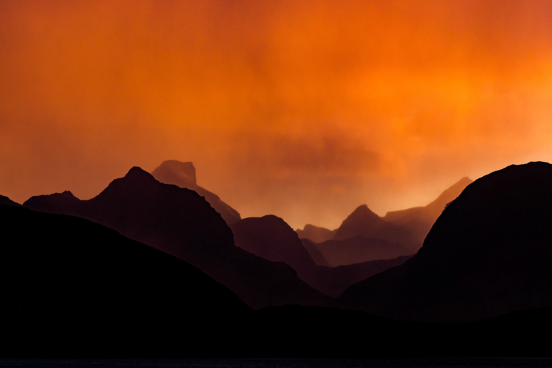 Lofoten vor dem Sturm