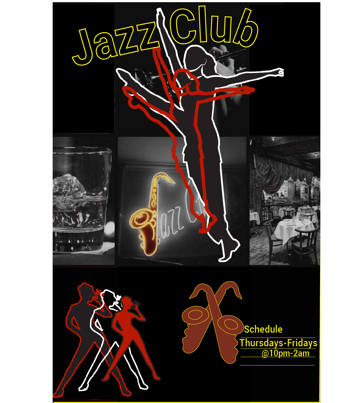Jazz Club Poster