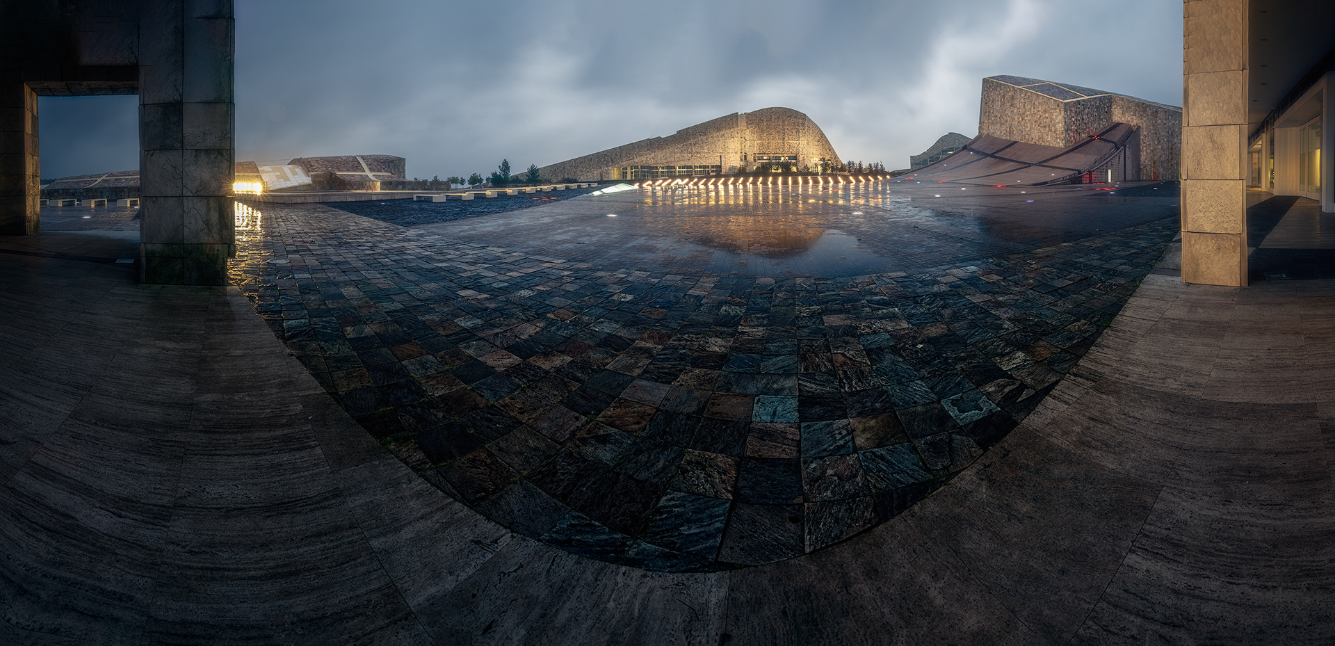 Panorámica de la Ciudad de la Cultura