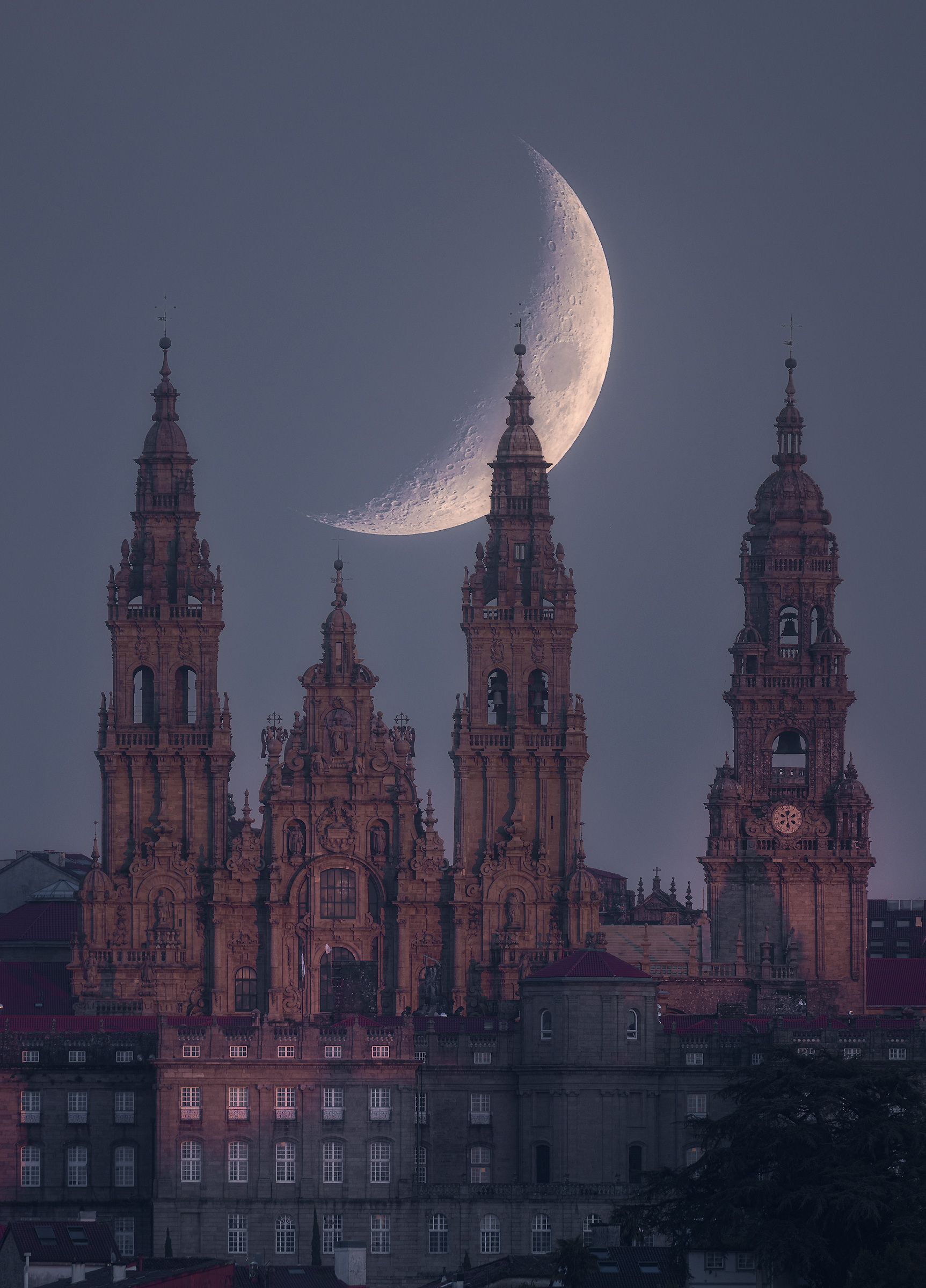 Fachada de la Cateddral de Santiago