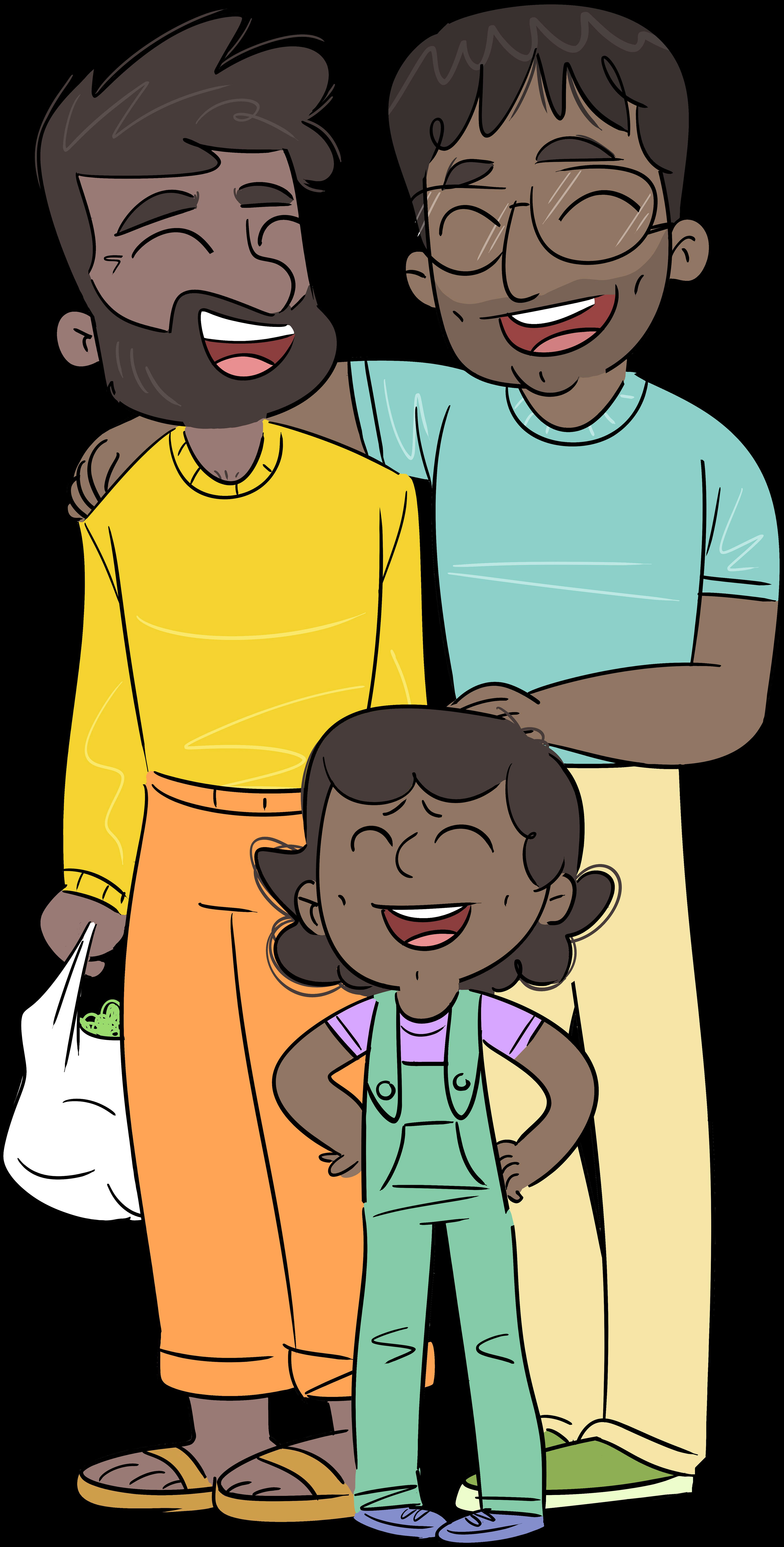 Same sex male parents 