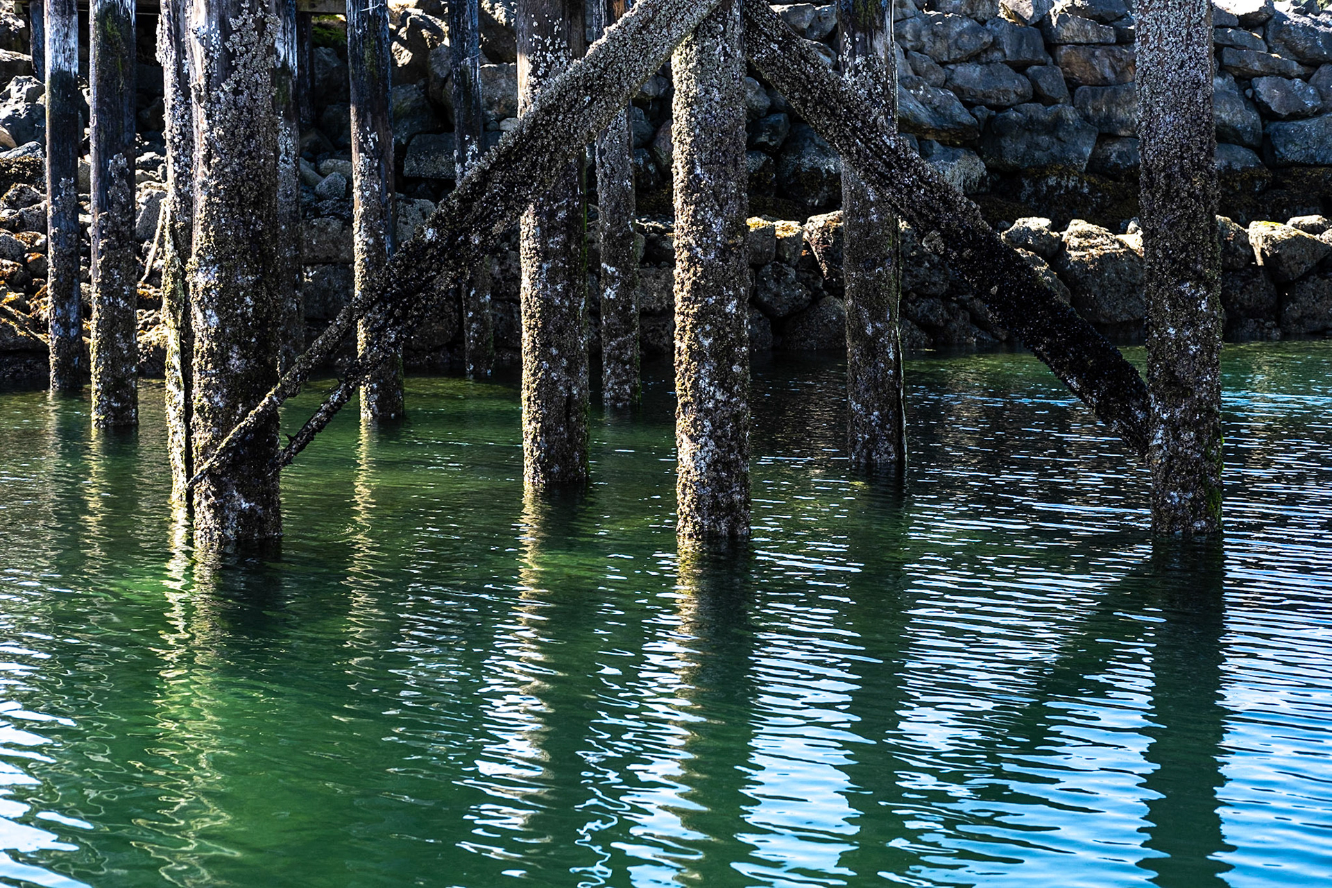 low tide