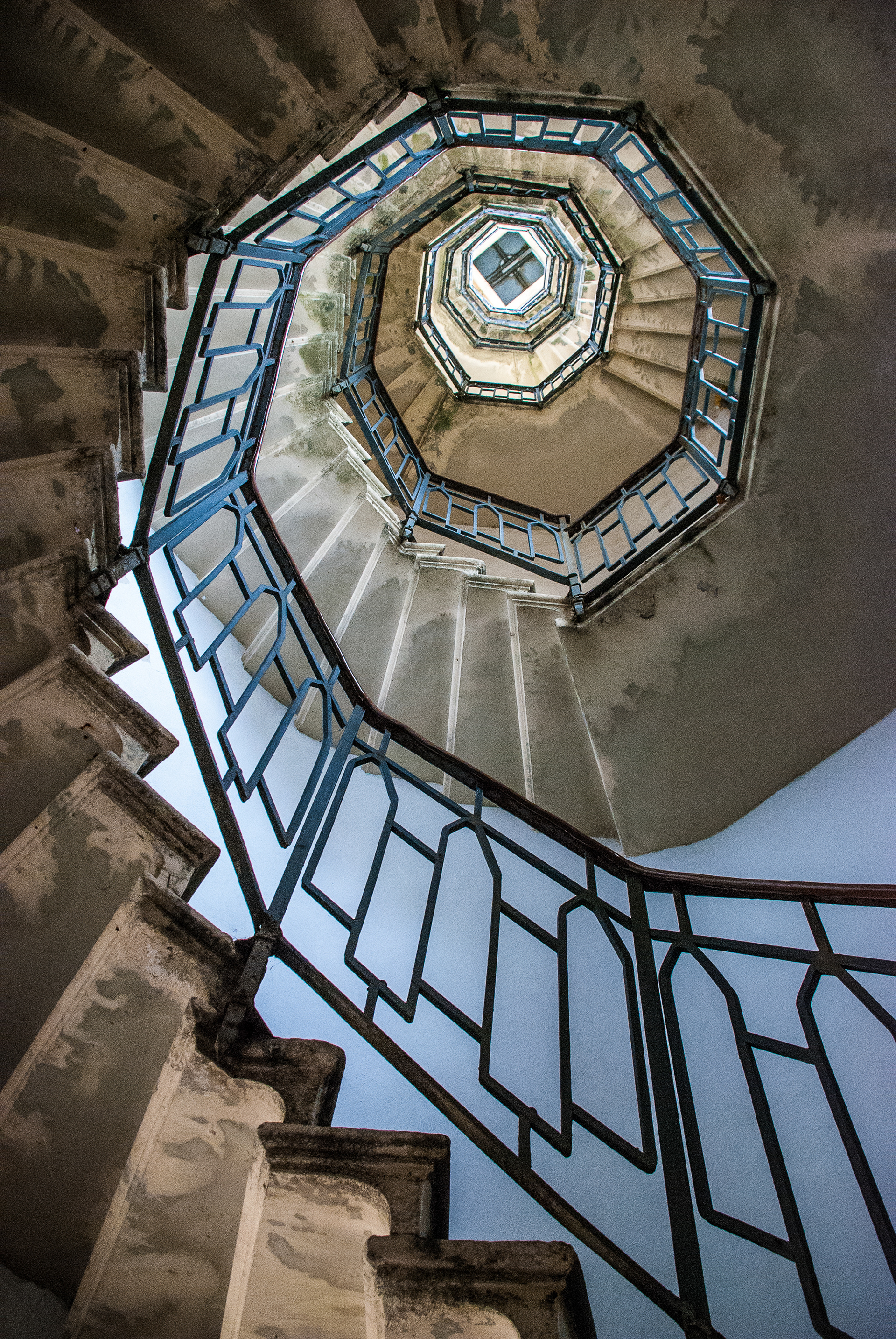 Veronika Rauch - Wendeltreppe eines Leuchtturmes