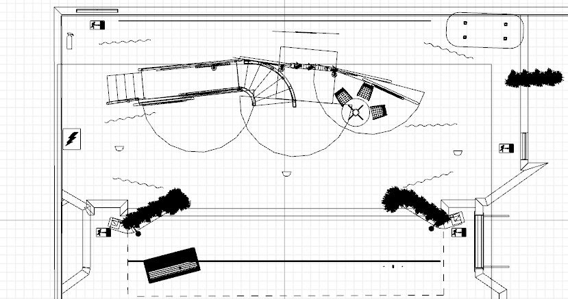 Revised layout w/o revolve and balcony