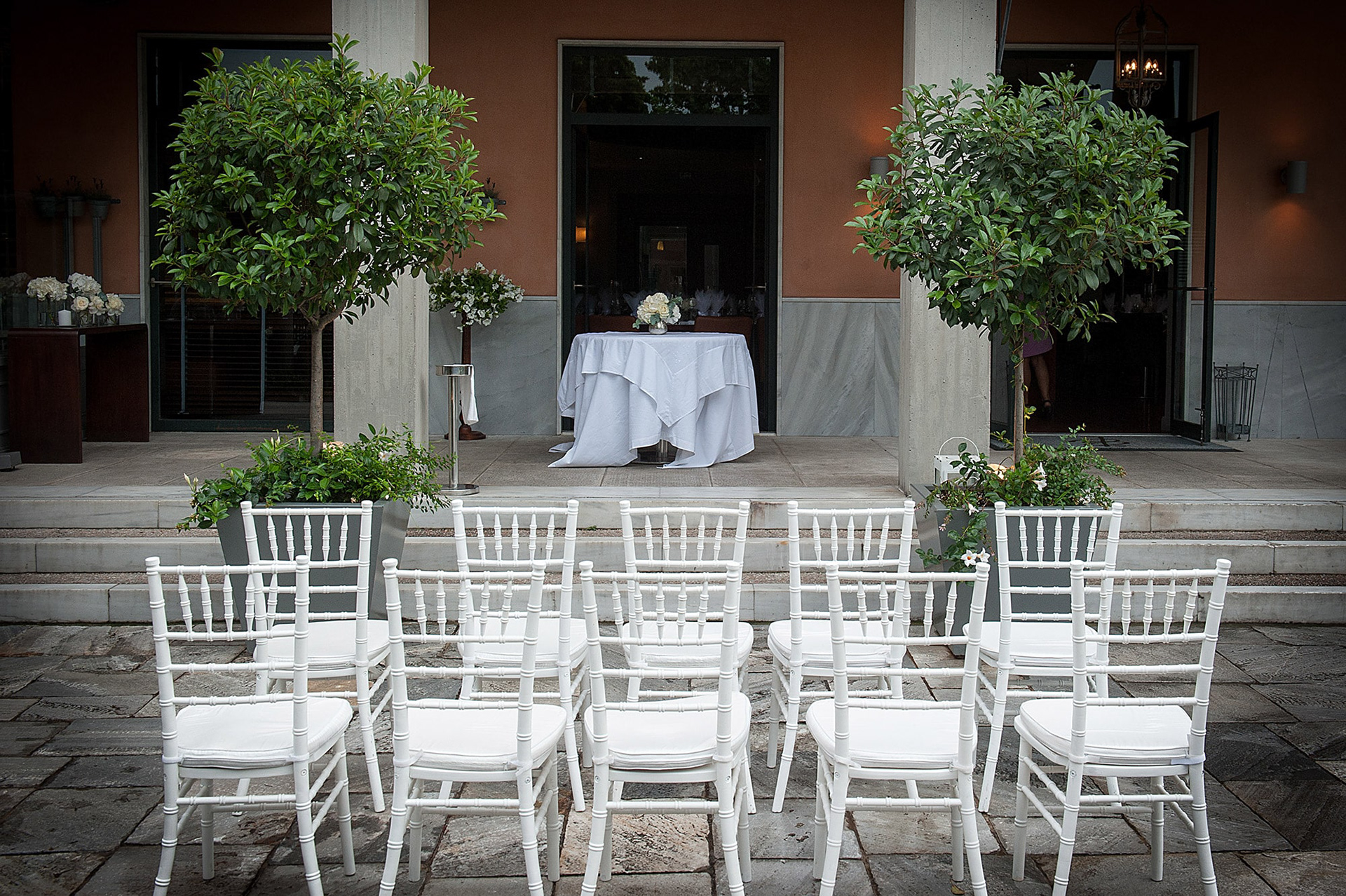 χώρος της τελετής B Restaurant cafe bar για τον πολιτικό γάμο, ceremony venue B Restaurant cafe bar for the civil wedding