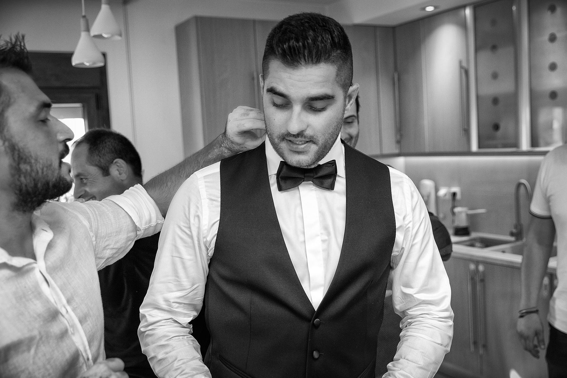 προετοιμασία του γαμπρού πριν το γάμο,, groom's preparation before the wedding,
