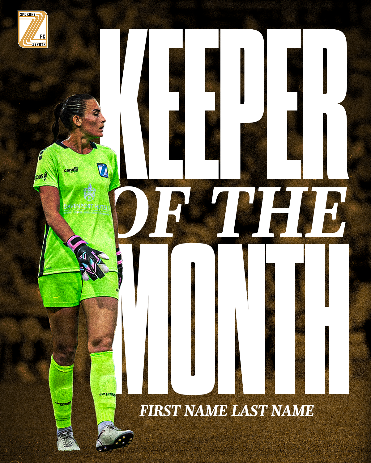 Keeper of the Month