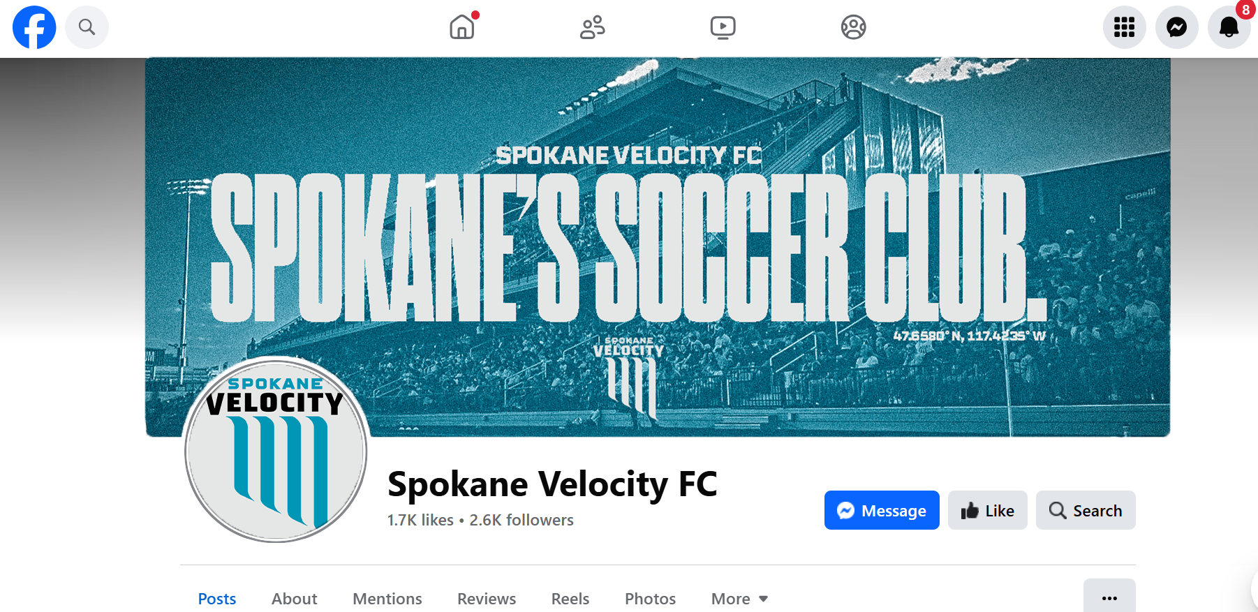 FB Header Mockup