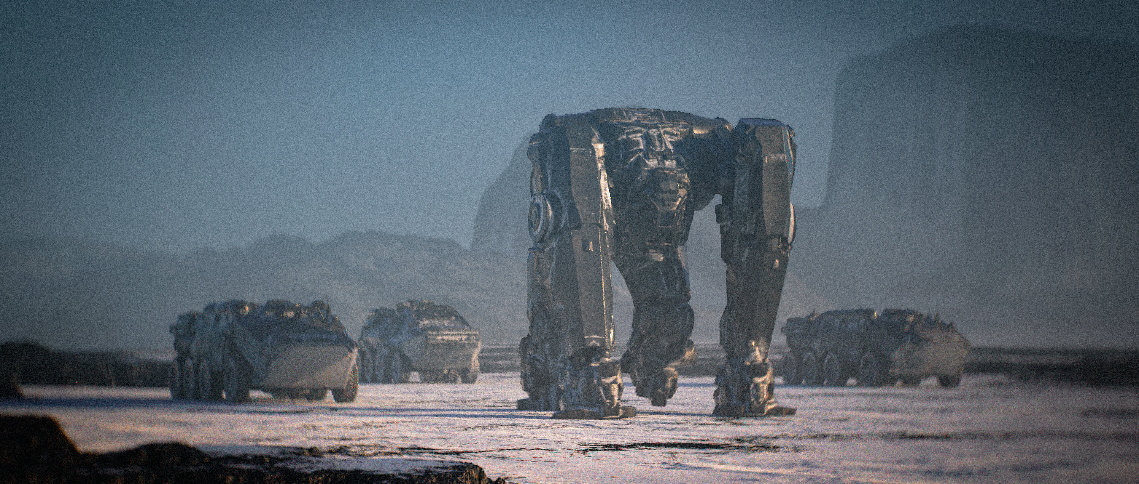 Raw render preview from Octane