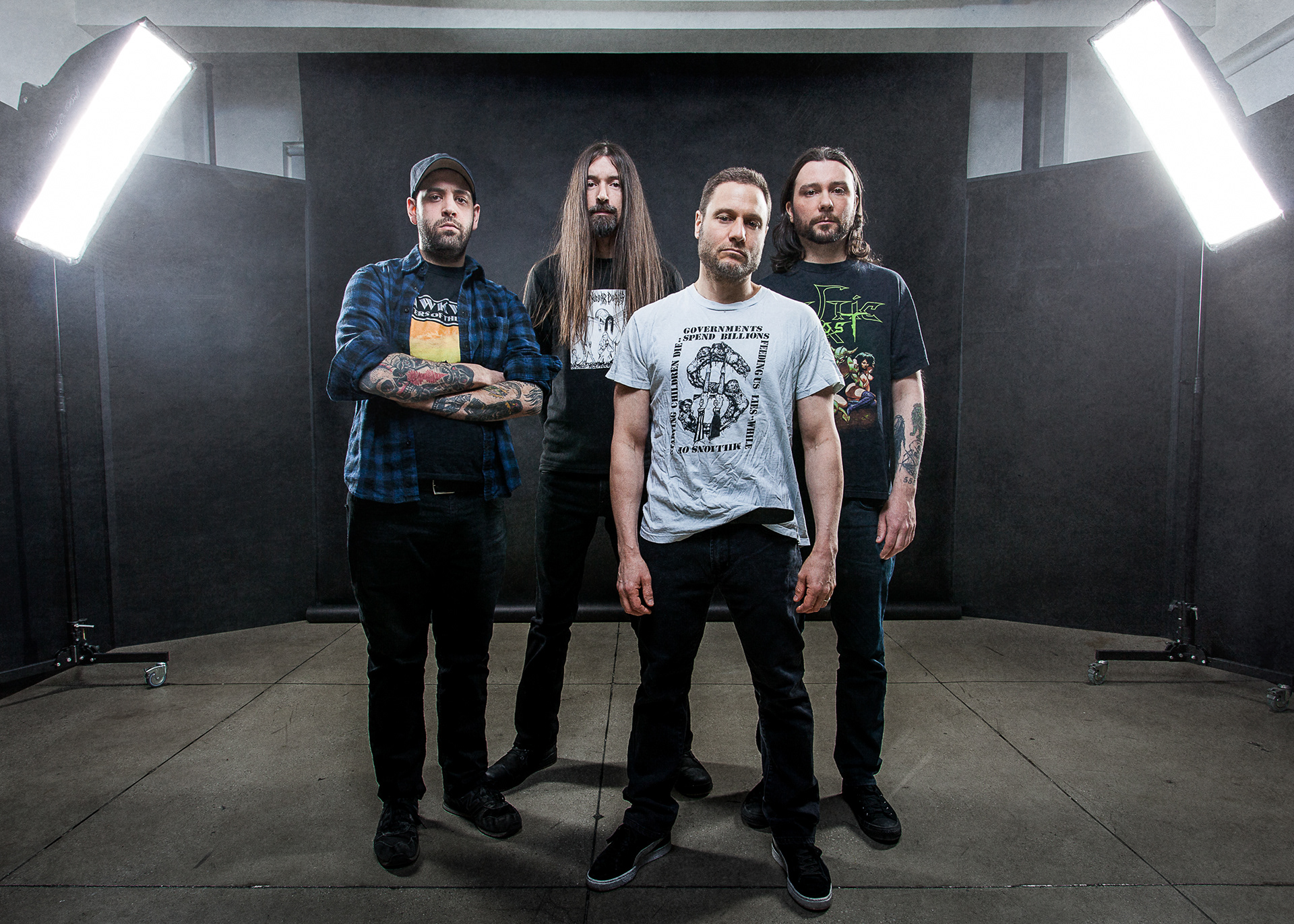Serpentine Path for Relapse Records:  Jay Neuman, Tim Bagshaw, Stephen Flan, Ryan Lipynski