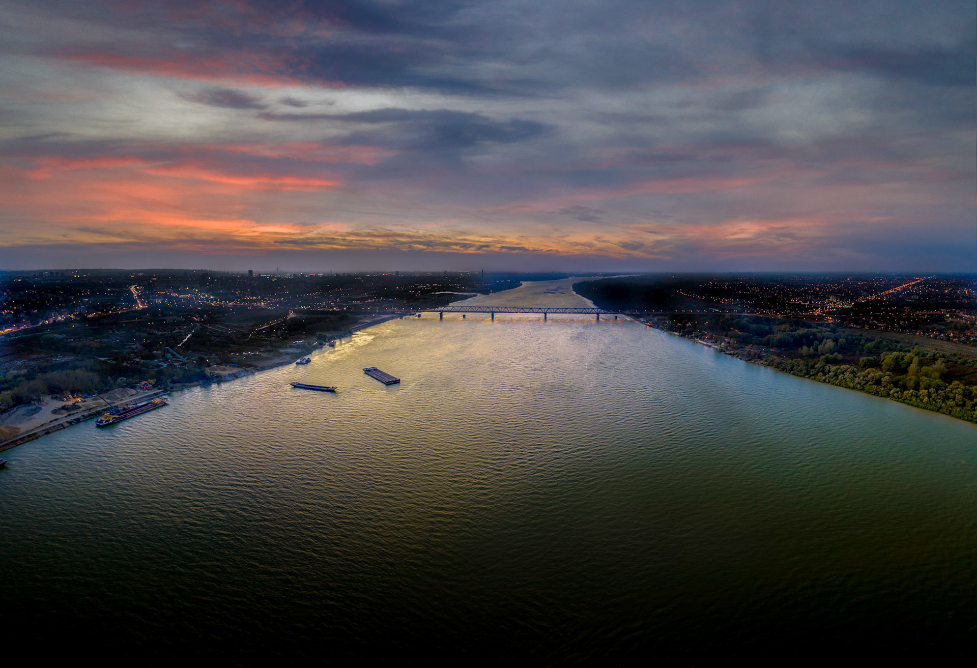 Dunav i panlevački most
