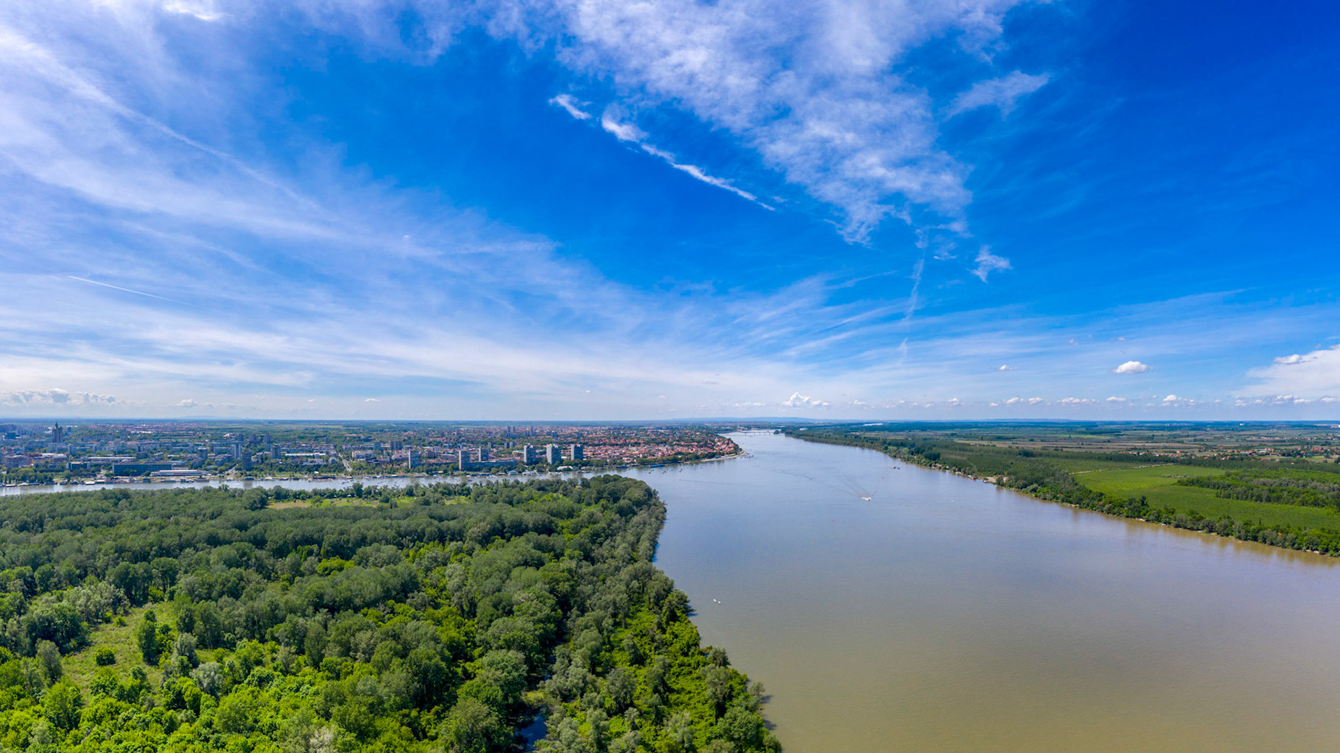 Dunav pored Velikog ratnog ostrva