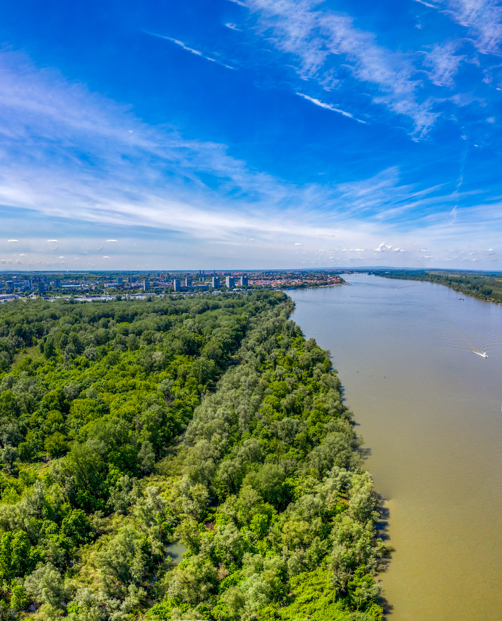 Dunav pored Velikog ratnog ostrva