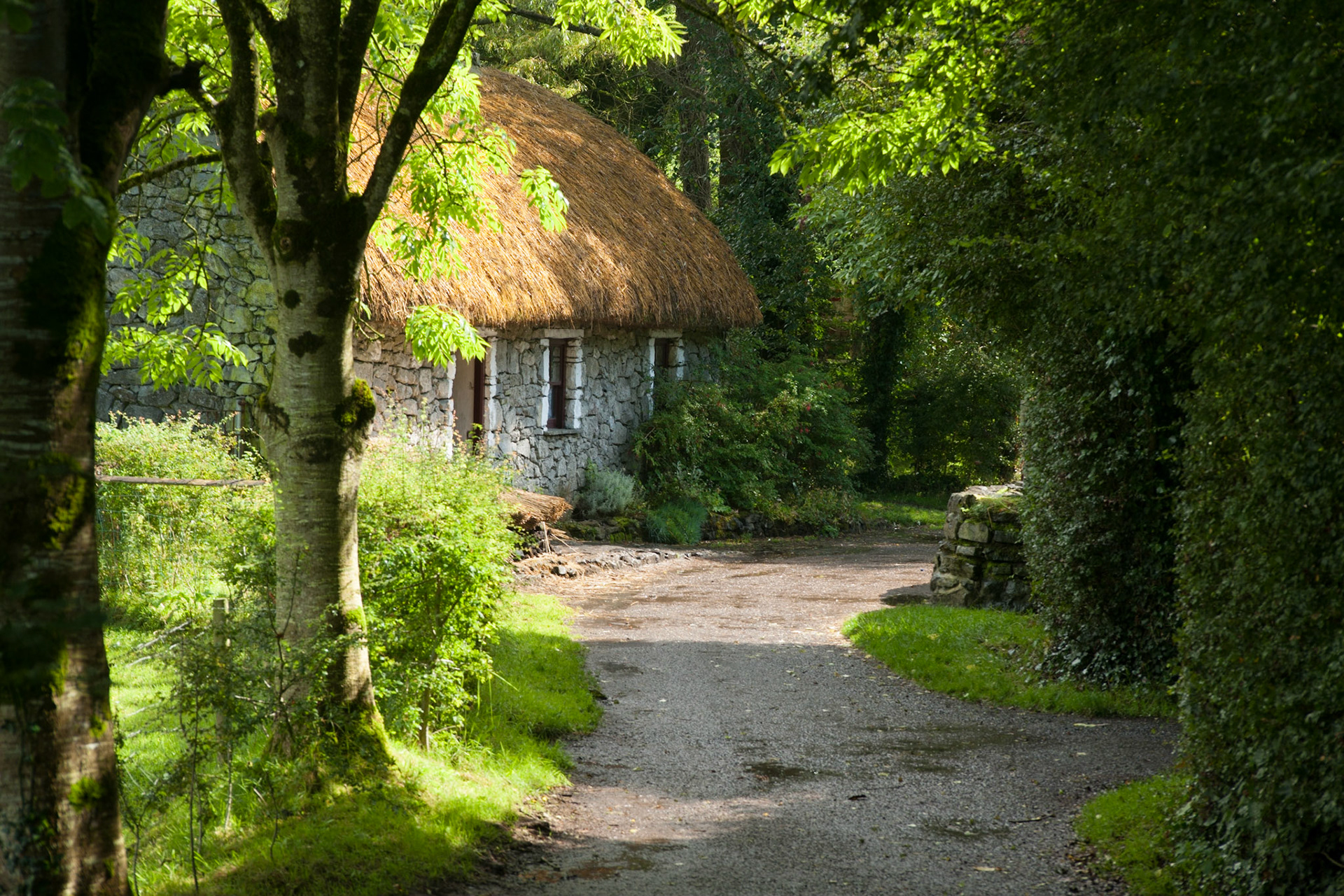 Cottage at Bunratty, Ireland