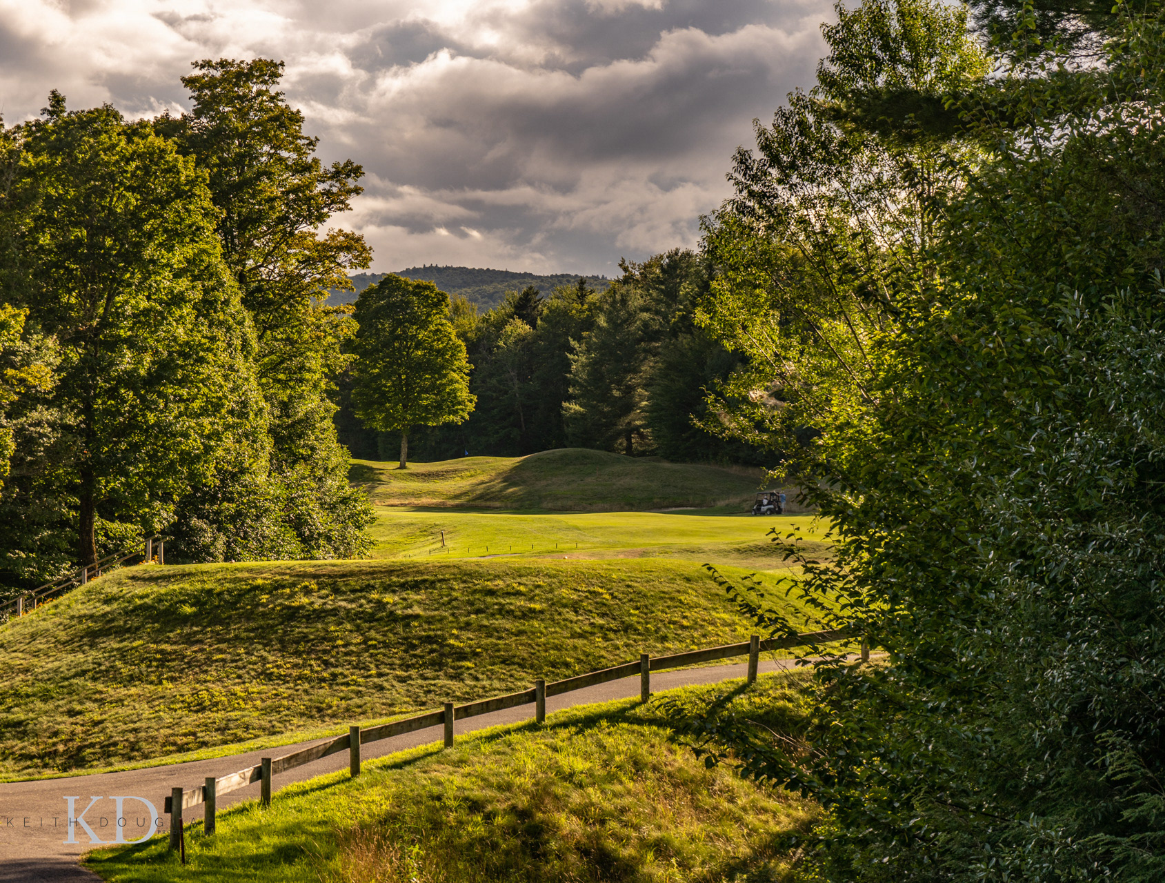 Luxury golf resort photography