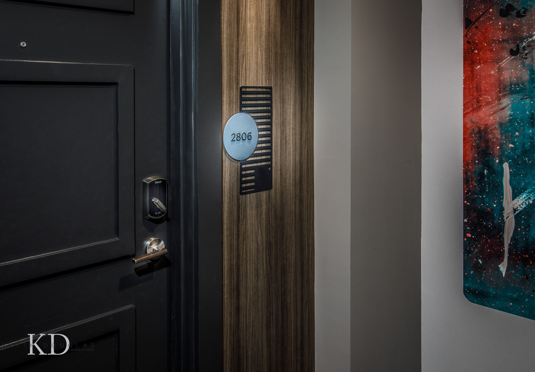 luxury apartment photography Novo Ft Lauderdale detail shot