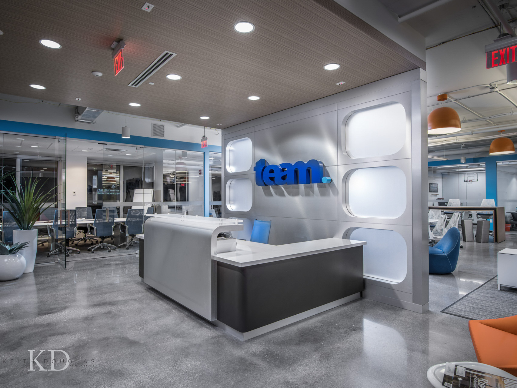 Professional office space photography