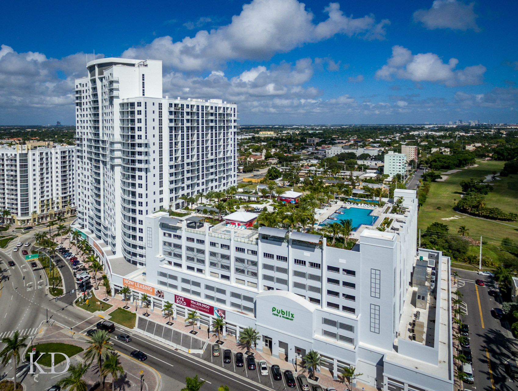Fort Lauderdale resort pool—capturing the guest experience in vibrant, editorial style