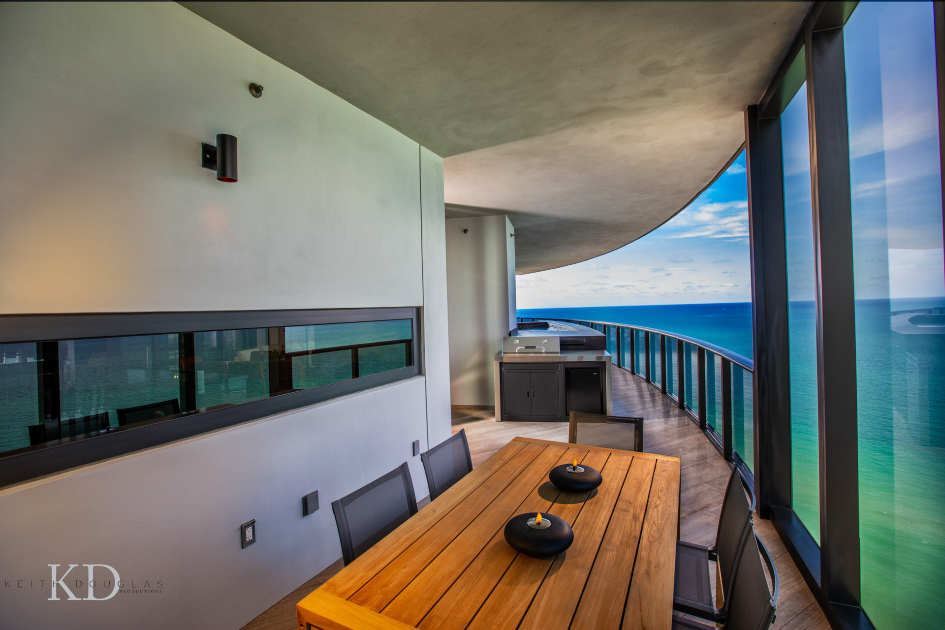 Penthouse suites with private terraces and soaking tubs