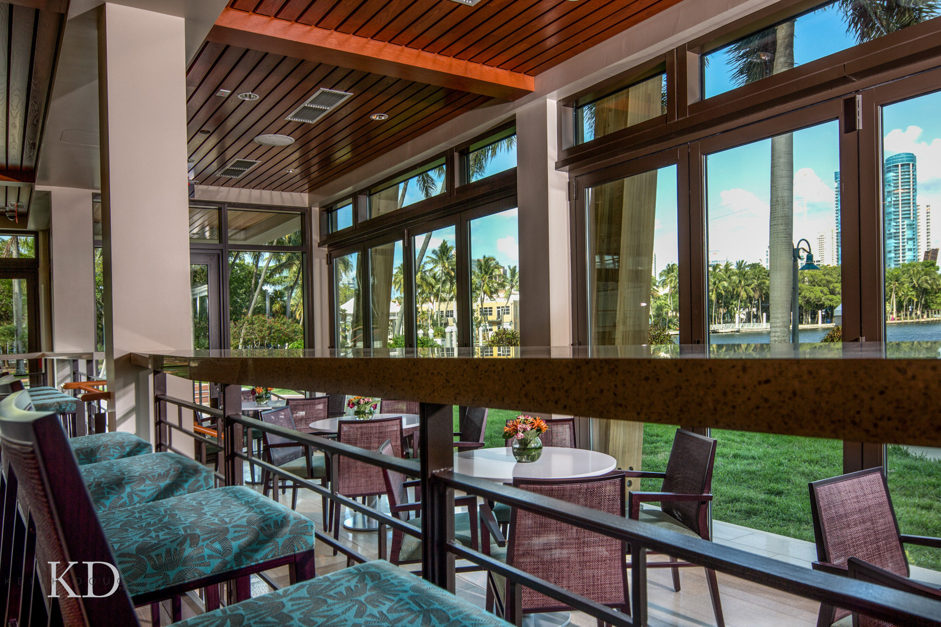 Riverwalk arts district from the PAC 