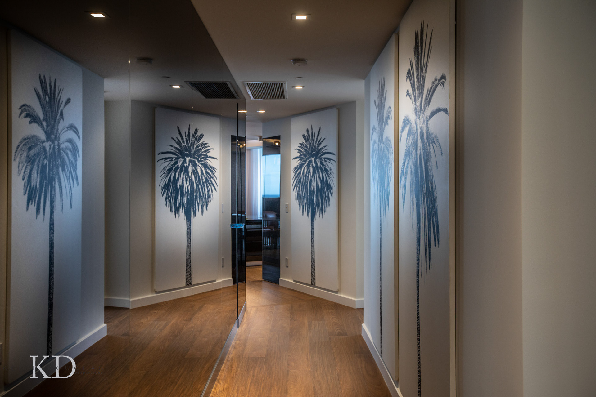 Designer condo interiors