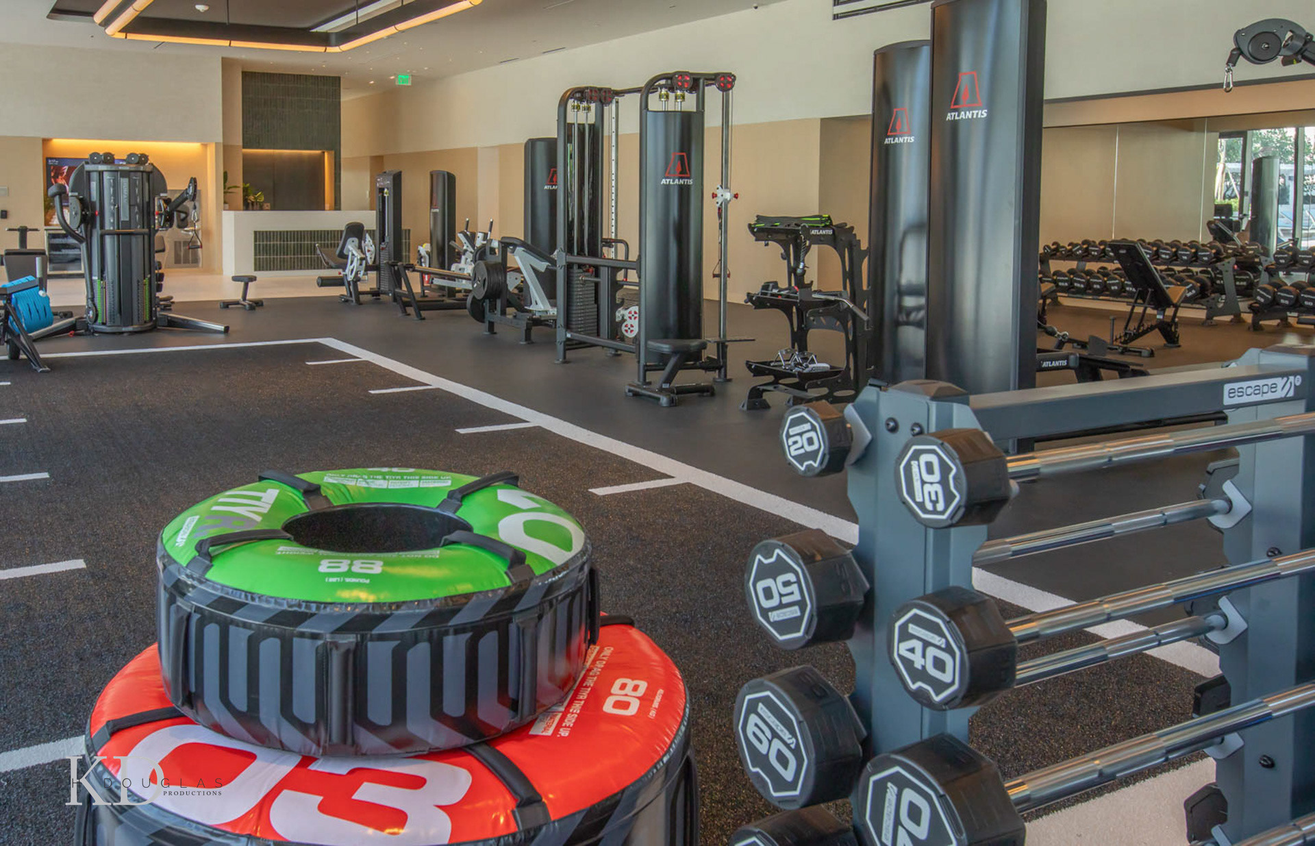 High-end apartments with spa and wellness amenities